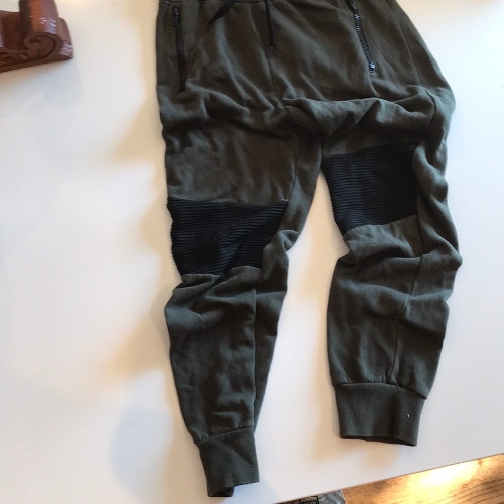 H&M US 16 Olive Green Joggers